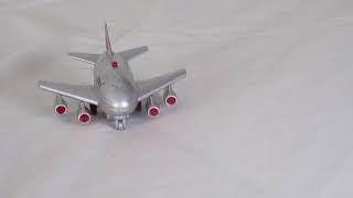 NorthWest airlines pull back plane Toy With sound and real life motion