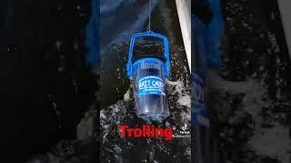 Trolling with boat or kayak www.baitcaddy.com