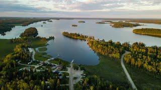 Cranberry Portage  Northern Manitoba Canada - A Summer Solstice Cinematic Aerial Experience