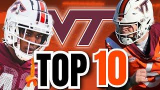 Virginia Tech Hokies TOP 10 Football Players for 2023