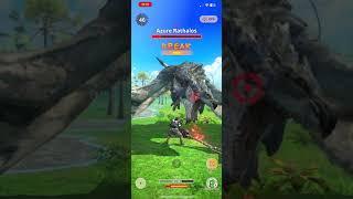 MH Now| 6 Star Azure Rathalos #mhnow #gaming #mhw #monsterhunter #mhwib