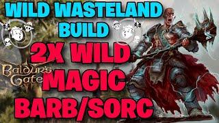 THIS Baldur's Gate 3 MultiClass Build is CHAOS! Double Wild Magic Barbarian-Sorcerer Tutorial