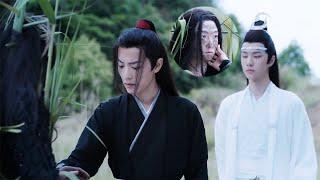 魏无羡摸脸温宁，惹蓝湛吃醋，眼神真的太可爱了！|陳情令 The Untamed