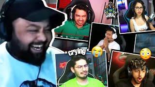 Goldy Bhai Reaction On S8UL Creators Expressions In Among Us | Vibe With Goldy