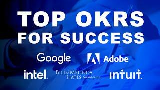 Top OKRs for success