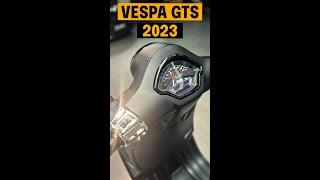 New Vespa Gts 300 and 125 model 2023 #shorts