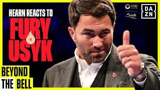 Eddie Hearn Reacts To Oleksandr Usyk's Sensational Win Against Tyson Fury