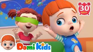 Peek A Boo | Baby's Playing Game | Fun Baby Songs + More Domikids Nursery Rhymes for Toddlers