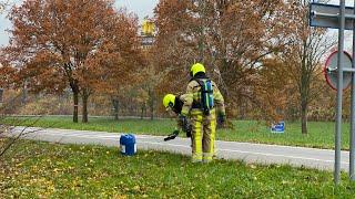 Afrit A2 bij Gronsveld afgesloten wegens vondst jerrycan