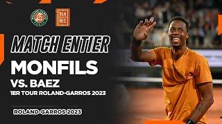 Gaël Monfils vs. Sebastian Baez - 1er tour | Roland-Garros 2023