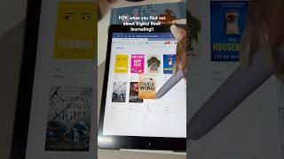 Digital Reading Journal #digitalplanner #journaling #goodnotes #books #bookreview #read #booktube