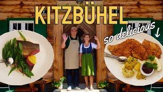 Kitzbühel FOOD TOUR to 'Hallerwirt', 'Unsere Kiste' & 'Goldene Gams'  What to do in AUSTRIA