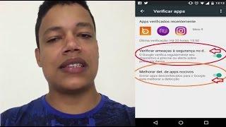 Verificação de apps - Como desativar? Suporte BrunoEspiao