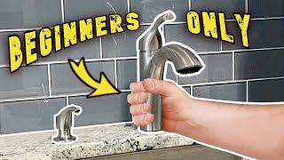 Install ANY Kitchen Faucet in 5 Minutes: For Beginners