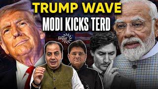 Trump Big Lead Against Kamala | Temple Attack, Khalistani Drug Bust ft. Sumit Peer, Sanjay Dixit