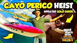 *UPDATED 2024* GTA 5 Online SOLO ELITE Cayo Perico Heist Guide! (ALL Setups + Stealth ELITE Finale)