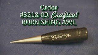 Craftool Pro Burnish Awl 3218-00