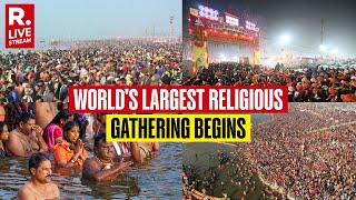 Maha Kumbh Mela 2025: World's Largest Religious Gathering Begins | Hindu Festival| LIVE