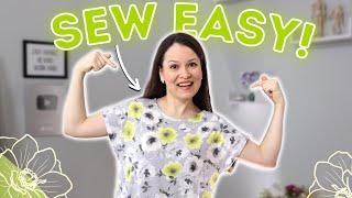 Let's sew 1-hour tops (and something extra!). Sew Easy!