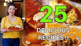 MEXICAN FOOD RECIPES DINNER COMPILATIONS | Satisfying and tasty food| Over  3 hours of COOKING!!!