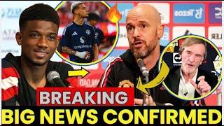 OUT NOW!! AMAD SIMPLY SHOCKED ALL UNITED FANS!TENHAG REVEALS ANTONY | HOT MUFC Update News