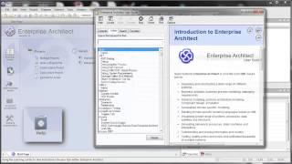 SparxSystems Enterprise Architect 10: The Start Page