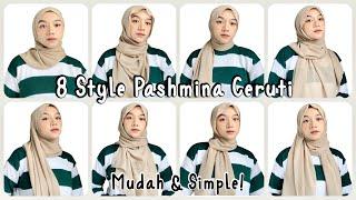 Tutorial Pashmina Ceruti Sehari-hari, Kerja, Kuliah, Hangout