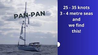 25-30 knots, 3-4 metre seas. What Next! Eps 74