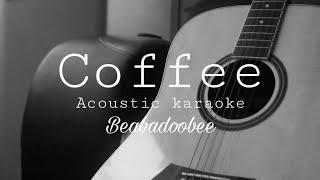 Beabadoobee - Coffee (Acoustic Karaoke)