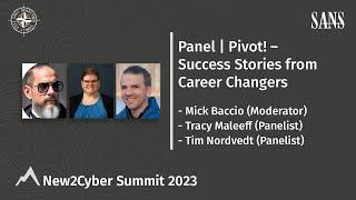 Pivot! – Success Stories from Career Changers