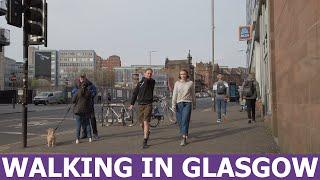 Walking From Trongate To Glasgow Cathedral In Glasgow, Scotland