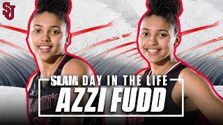 Azzi Fudd is HERE TO INSPIRE THE WORLD, #1 in the Class of 2021 | SLAM Day in the Life