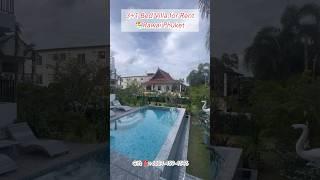 3 bed villa for rent long term Rawai Phuket #propdeal #phuket #phuketproperty #villaforrent