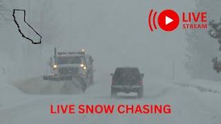 LIVE Sierra/I/80 Snow Storm!