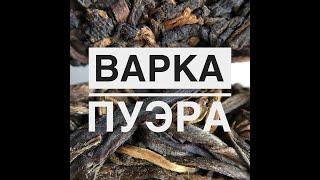 Варка пуэра: приготовление чая на огне.