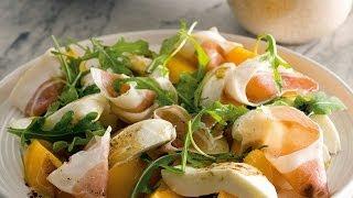 Matt Moran - How to cook Peach, Prosciutto & Mozzarella Salad