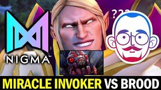 NIGMA vs 5MEN — MIRACLE Invoker vs Counterpick Broodmother