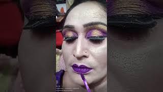 Indian Bridal makeup tutorial Party Makeup At My Salon #short