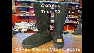 Cash or Trash #2  - Camel Crown Brand Vegan Boots