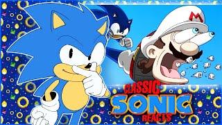 Classic Sonic Reacts To Sonic VS Mario - MULTIVERSE WARS! ⭐️