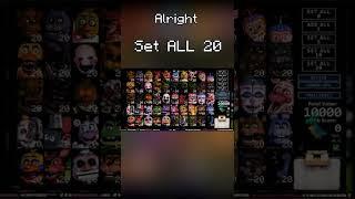 Ultimate Custom Night World Record | #fnaf #ultimatecustomnight #twitch #fyp  #funny