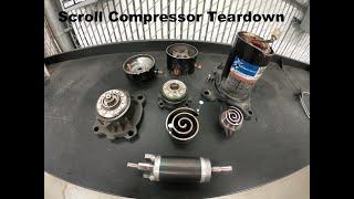 Copeland Scroll Compressor Teardown