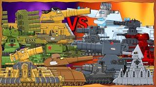 "Winter Battles of the Steel Monsters - All series plus Bonus" Cartoons about tanks
