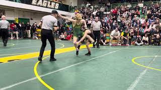 120 lbs Maumee Bay Classic Final Garrison Weisner, Clay vs Colyn Limbert, Medina Buckeye