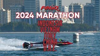 F1H2O 2024 Marathon: Indonesia - Vietnam - Italy - China - U.A.E.