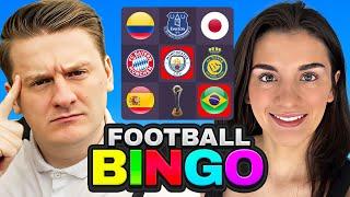 FOOTBALL BINGO Vs @stuntpeggnieve