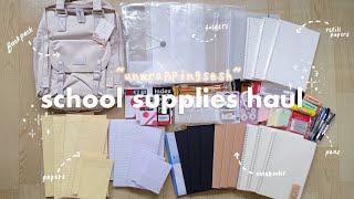 school supplies haul 2024 ️| first vlog | unwrappingsesh | ph