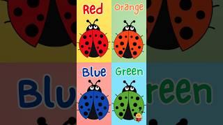 Ladybug colors song!  #toddlersongs #songsforlittles #preschoollearning #learncolors