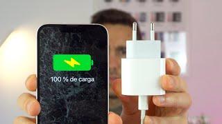 ¿Es malo CARGAR el iPhone con carga rápida? ¿Y con modo ahorro? Cuidado!