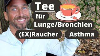 Der perfekte Tee für Lunge und Bronchien - (Ex)Rauchertee - bei Bronchitis, Asthma und Erkältung